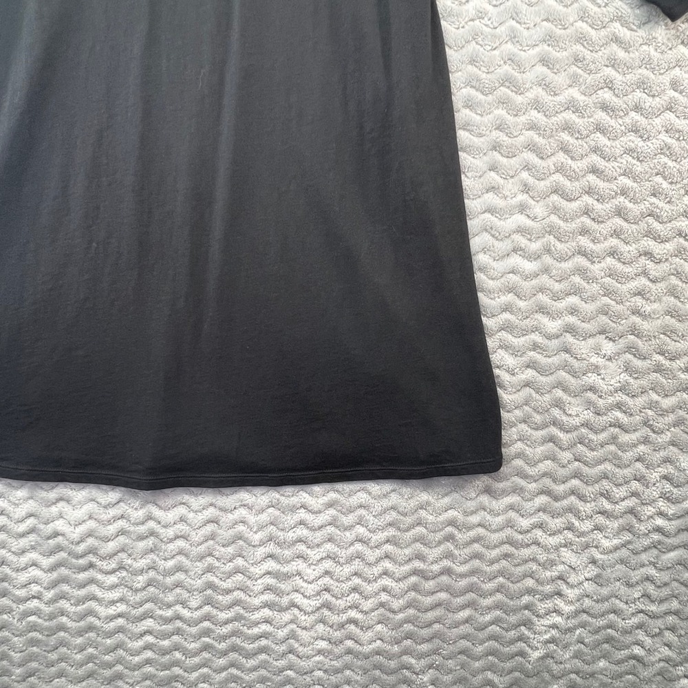 Pure Jill Womens Black 3/4 Sleeve Scoop Neck Knit Tunic Top, Casual Everyday - Picture 11 of 16